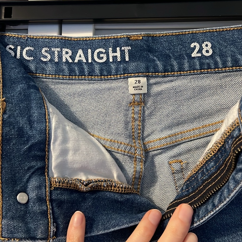 RE-IMAGINED By J. CREW Classic Straight Jeans - Picture 3 of 9